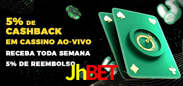 Promoções do cassino ao Vivo Jhbet